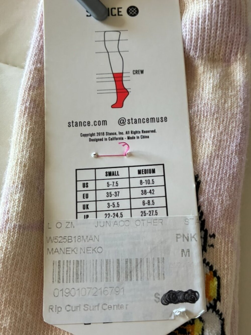 Stance Womens Tomboy Socks - Picture 3 of 3